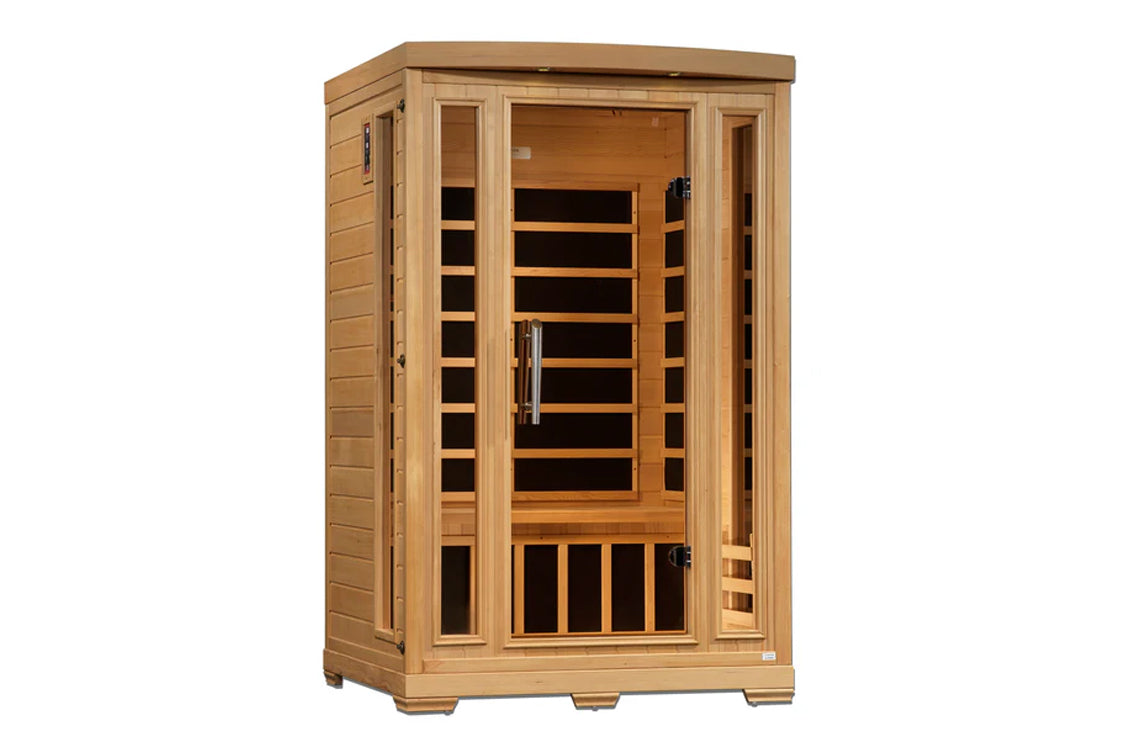 Pro 6 Amanda 2-Person Near Zero EMF Far Infrared Sauna for Home Relaxation & Detox - Perfect for Couples Wellness & Pain Relief