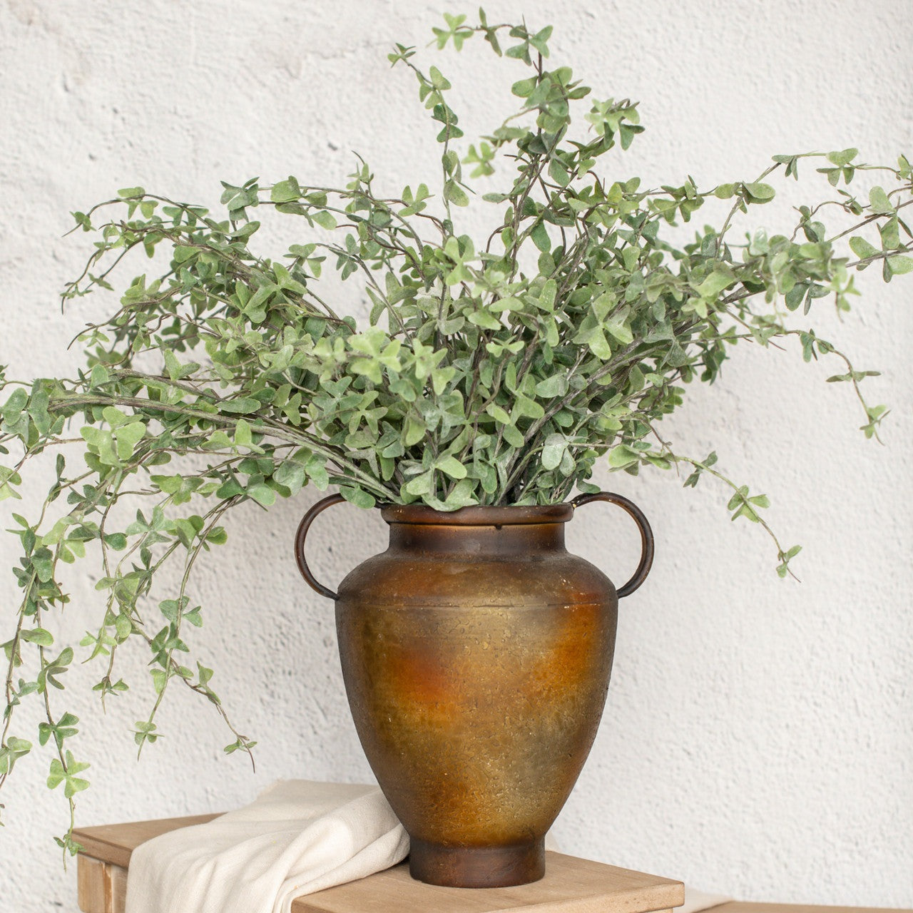 Artificial Green Foliage Branches - Realistic Fake Plants for Home Decor, Wedding Centerpieces & Office Decoration