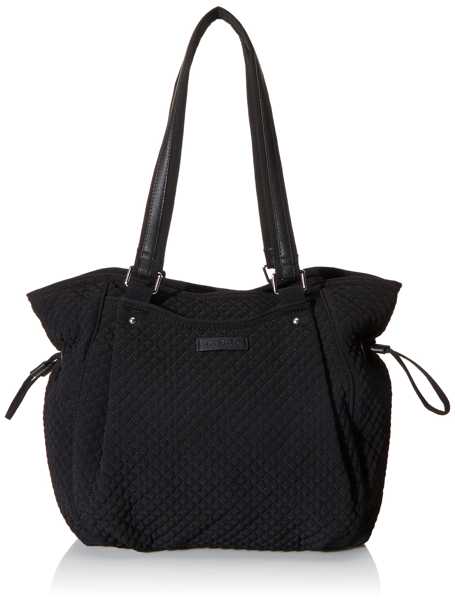 Vera Bradley Glenna Satchel Purse - Lightweight Microfiber Handbag for Women, Perfect for Work, Travel & Everyday Use