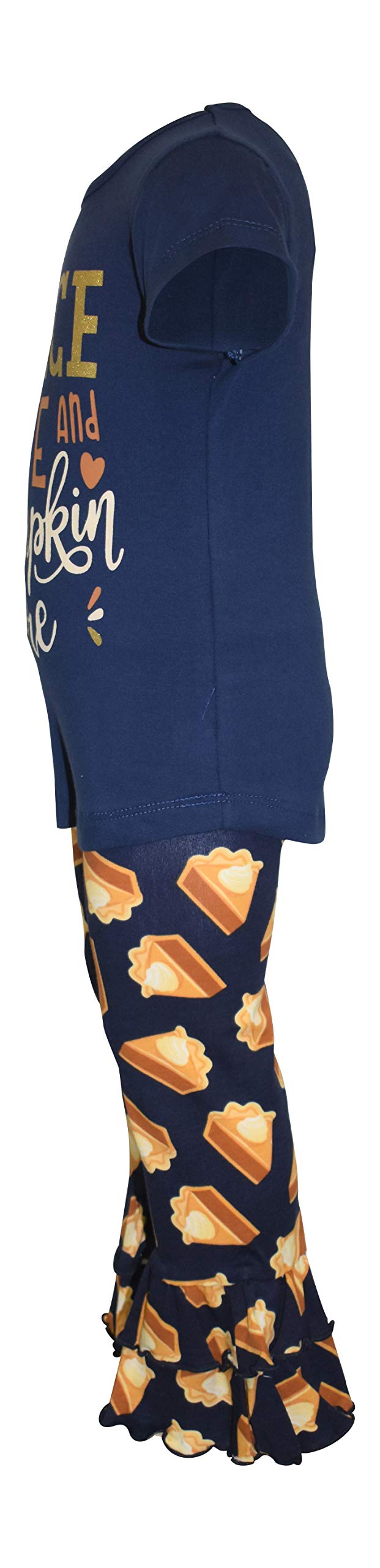 Unique 2-Piece Baby Girl Outfit - Ruffle Leggings & Shirt for Toddlers | Playtime & Casual Wear