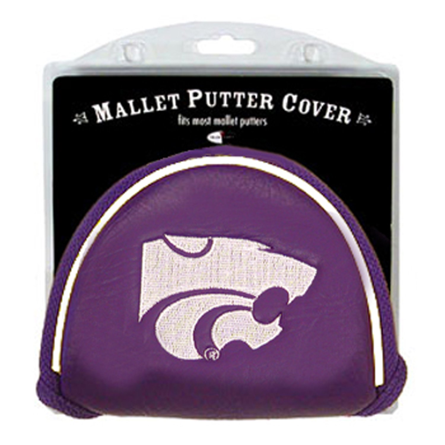 NCAA Golf Putter Cover for Adults - Unisex Mallet Headcover for Golf Bags