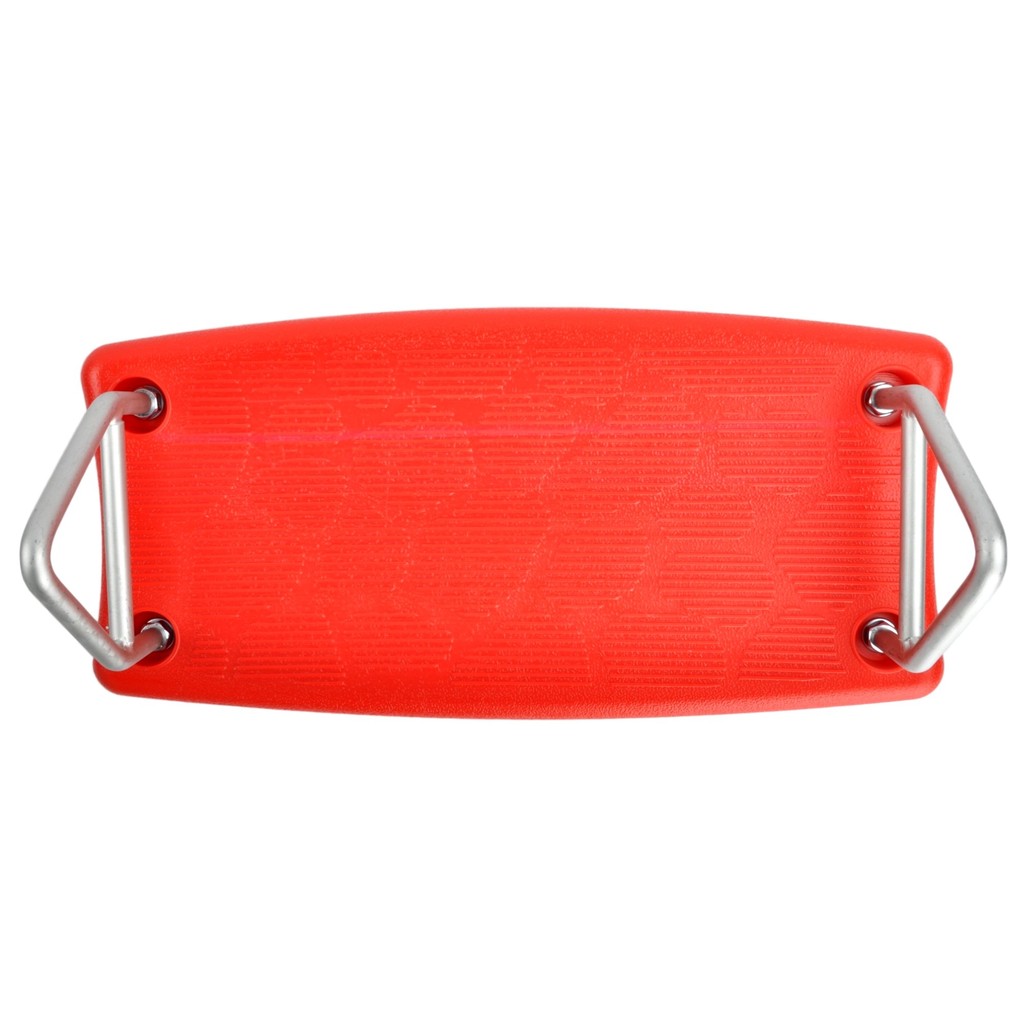 Red Swing Set Flat Seat with SSS Logo Sticker for Outdoor Play