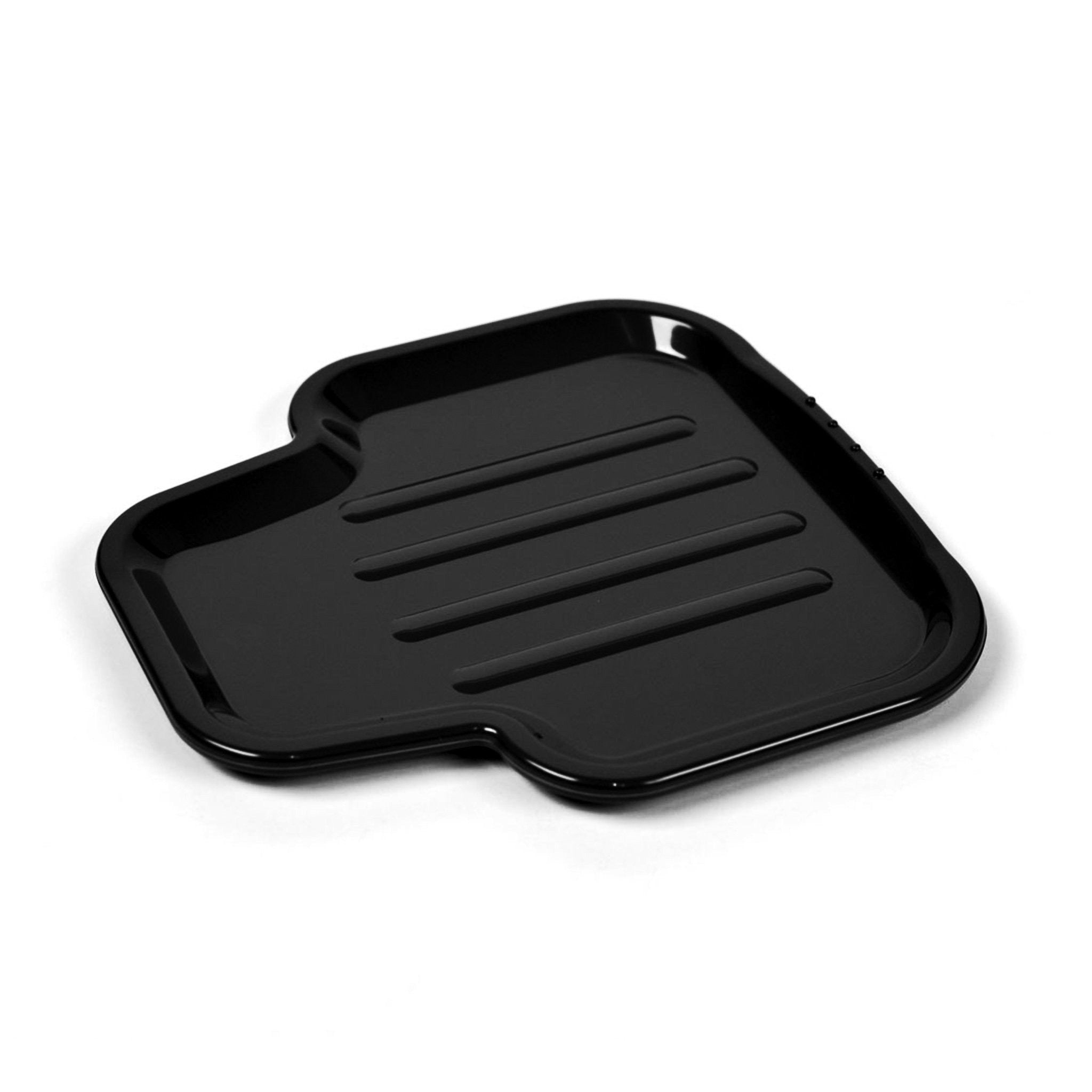 Greenstar® Elite Black Drip Tray for Coffee Makers - Heavy Duty Stainless Steel Replacement Part | Perfect for Keurig, Nespresso & Drip Coffee Machines | Easy to Clean & Durable Design for Home or Office Use