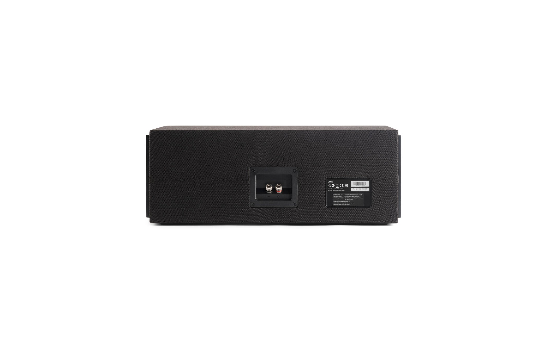 Definitive Technology Dymension DM10 Compact Center Channel Speaker with Bass Radiator - High-Quality Home Theater Audio for Movies & Music