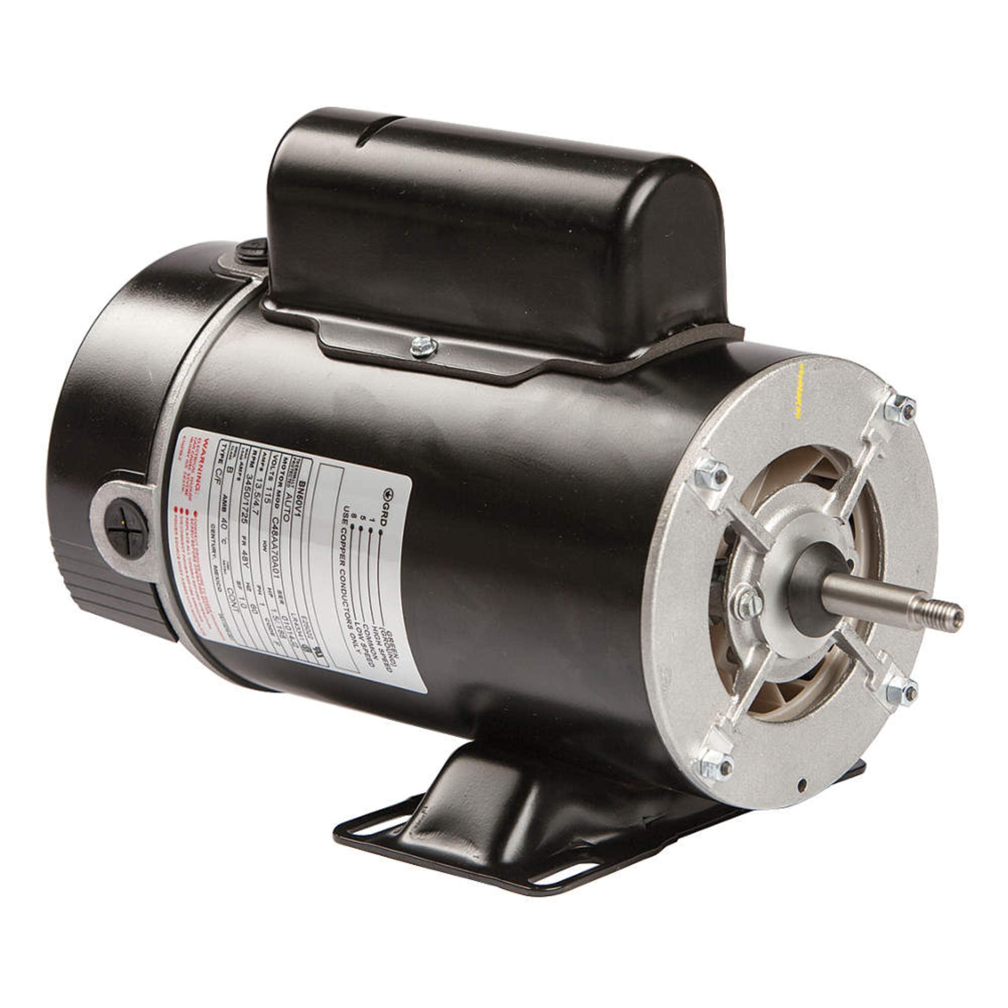A.O. Smith BN50V1 1.5HP 115V Single Phase Pool Pump Motor for Above Ground Pools & Spas | Durable Replacement Motor for Swimming Pool and Hot Tub Water Circulation Systems