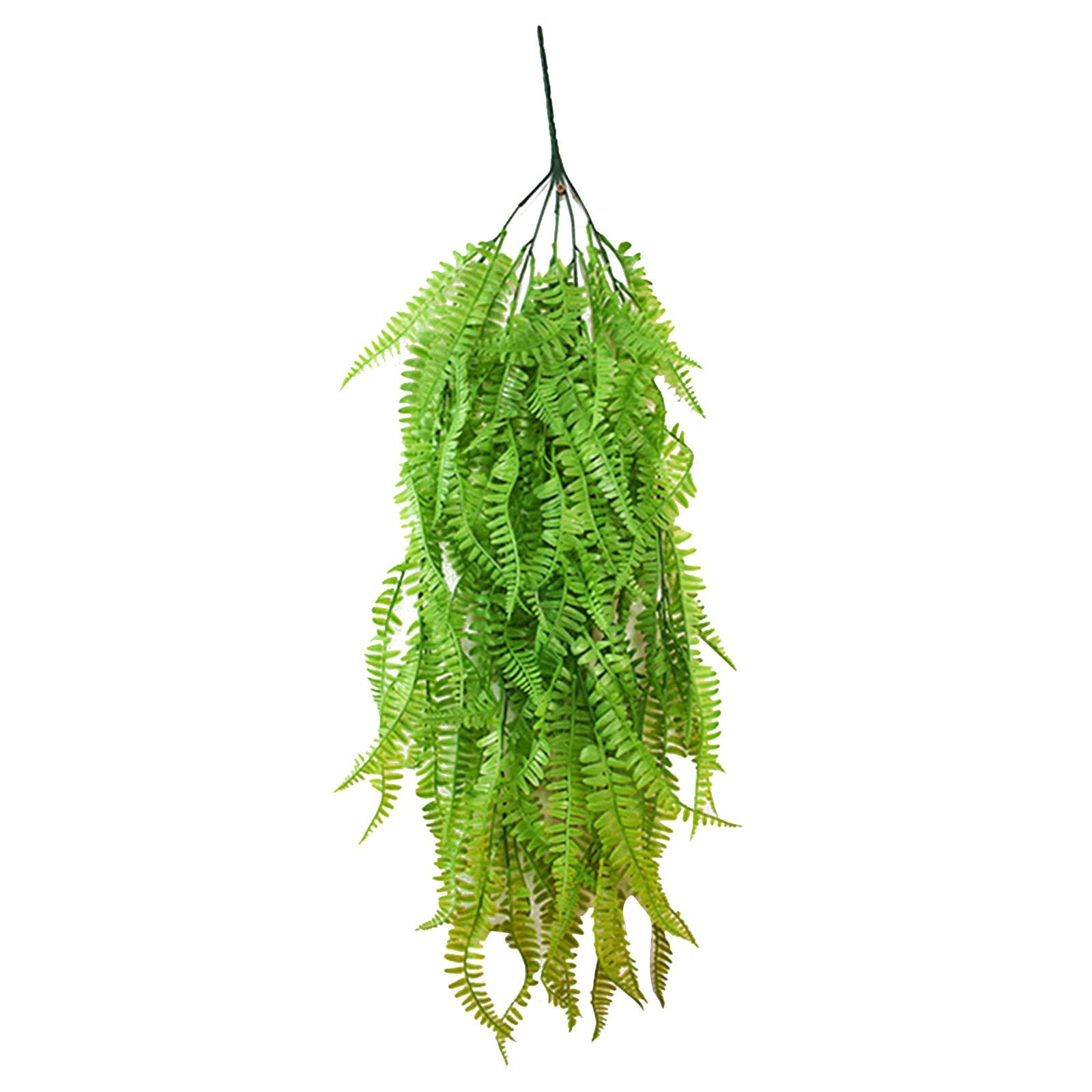 Artificial Green Fern Plants - Realistic Plastic Flowers for Home, Kitchen, Garden & Party Decor | Perfect for Table Centerpieces, Wedding Decorations & Indoor Greenery