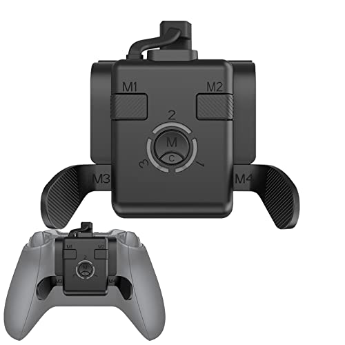 Palumma Back Button Controller Adapter for Xbox Series X/S - Gamepad Back Clip Attachment with Extended Buttons - Perfect for FPS, Racing & Competitive Gaming