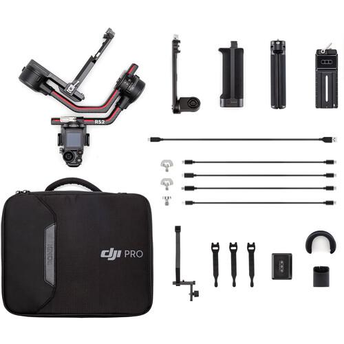 DJI RS 2 3-Axis Gimbal Stabilizer for Mirrorless & DSLR Cameras - Certified Refurbished | Professional Video Stabilization for Vlogging, Filmmaking & Content Creation