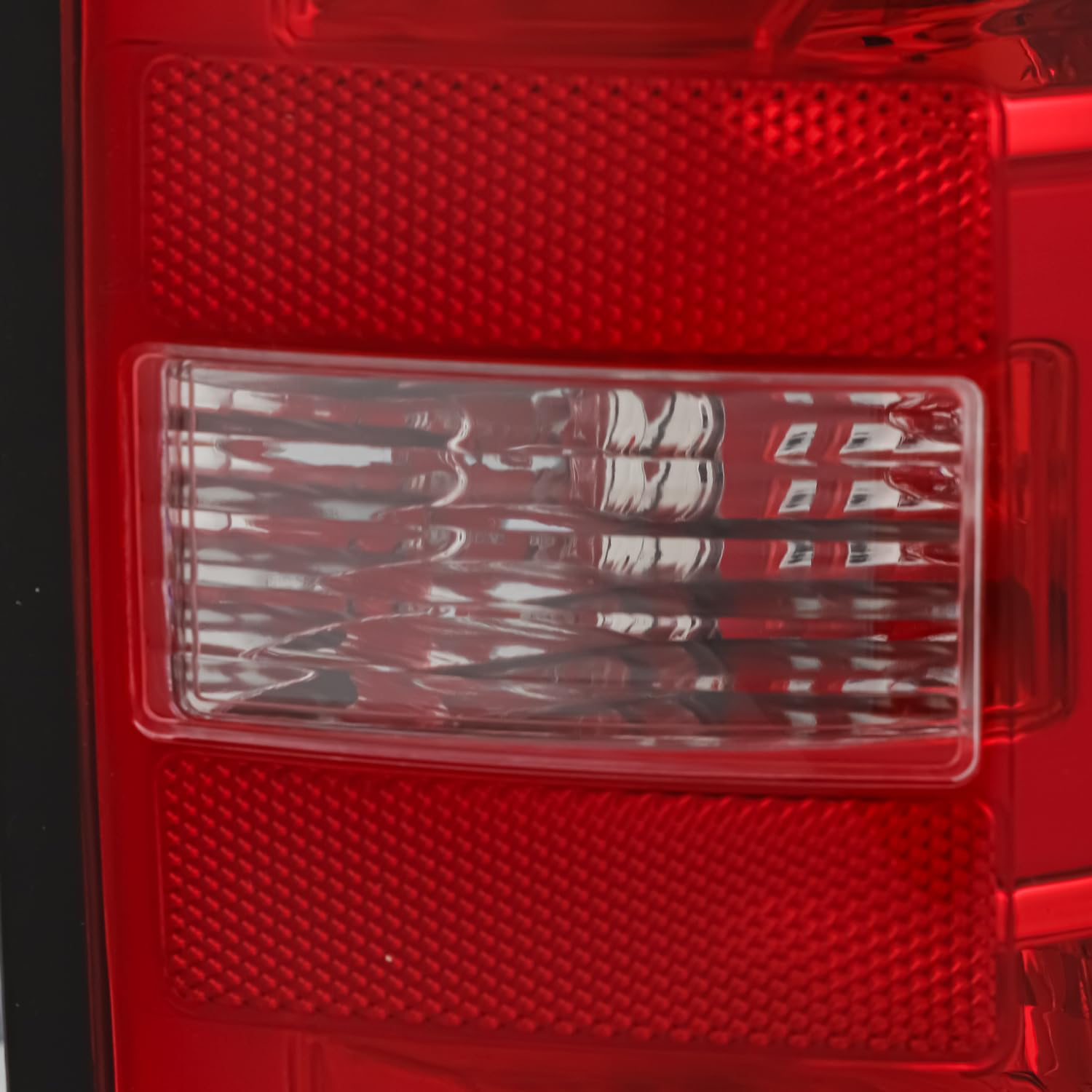 AKKON Red Clear LED Tail Lights Brake Lamps Pair for 2015-2021 Chevy Colorado - Left Driver & Right Passenger Side - Halogen Replacement, Enhanced Style & Safety - Perfect for Off-Roading, Night Driving & Custom Truck Upgrades
