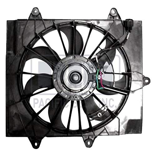 PF52509 - High Performance Dual Radiator & Condenser Fan Assembly for Cars, Trucks & SUVs - Perfect for Engine Cooling & AC System Maintenance