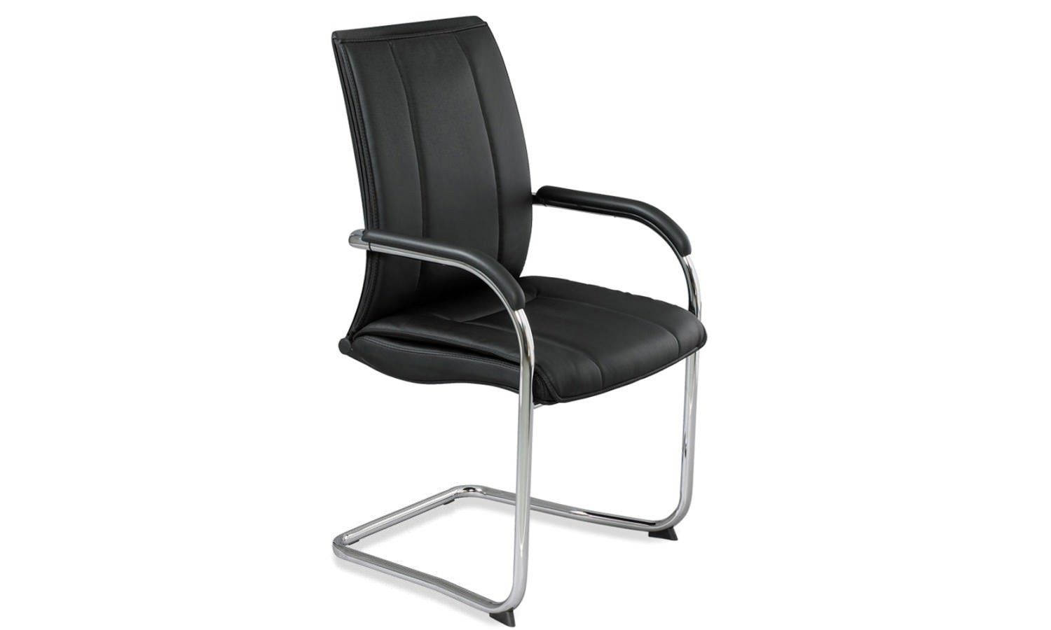 Kookaburra Visitor Chair with Cantilever Base and PU Back – Modern Office Seating for Guests, Reception Areas, and Waiting Rooms