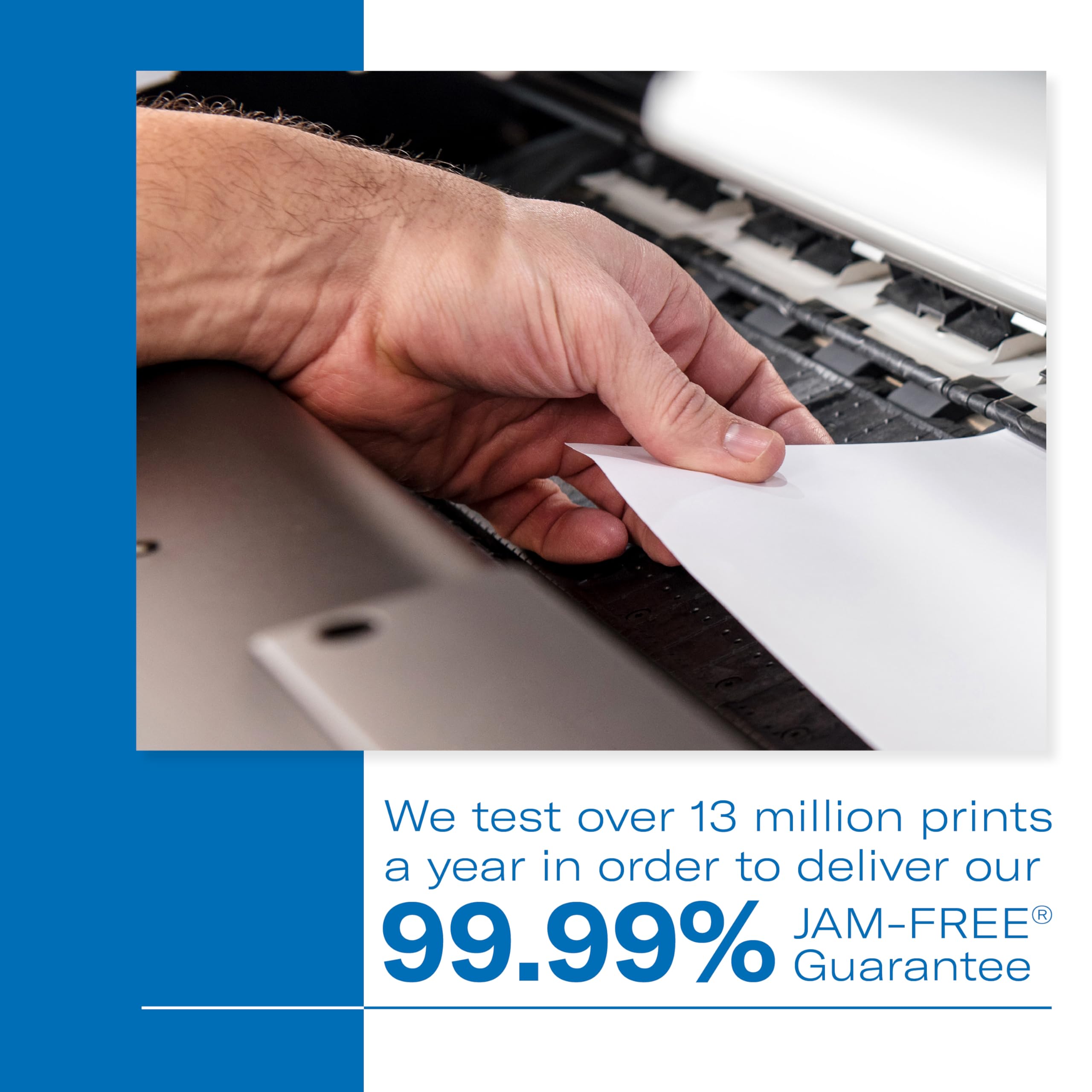 Hammermill Premium Multipurpose Printer Paper 20 lb, 8.5 x 11 Inches - 1 Ream (500 Sheets) - 97 Bright White, Acid Free, Made in USA - Ideal for Office, School, Home Printing & Copying