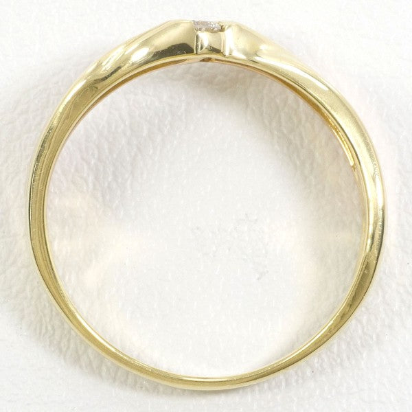 18K Yellow Gold Diamond Ring for Women - Elegant Solitaire Engagement & Wedding Band - Perfect for Proposals, Anniversaries, and Special Occasions