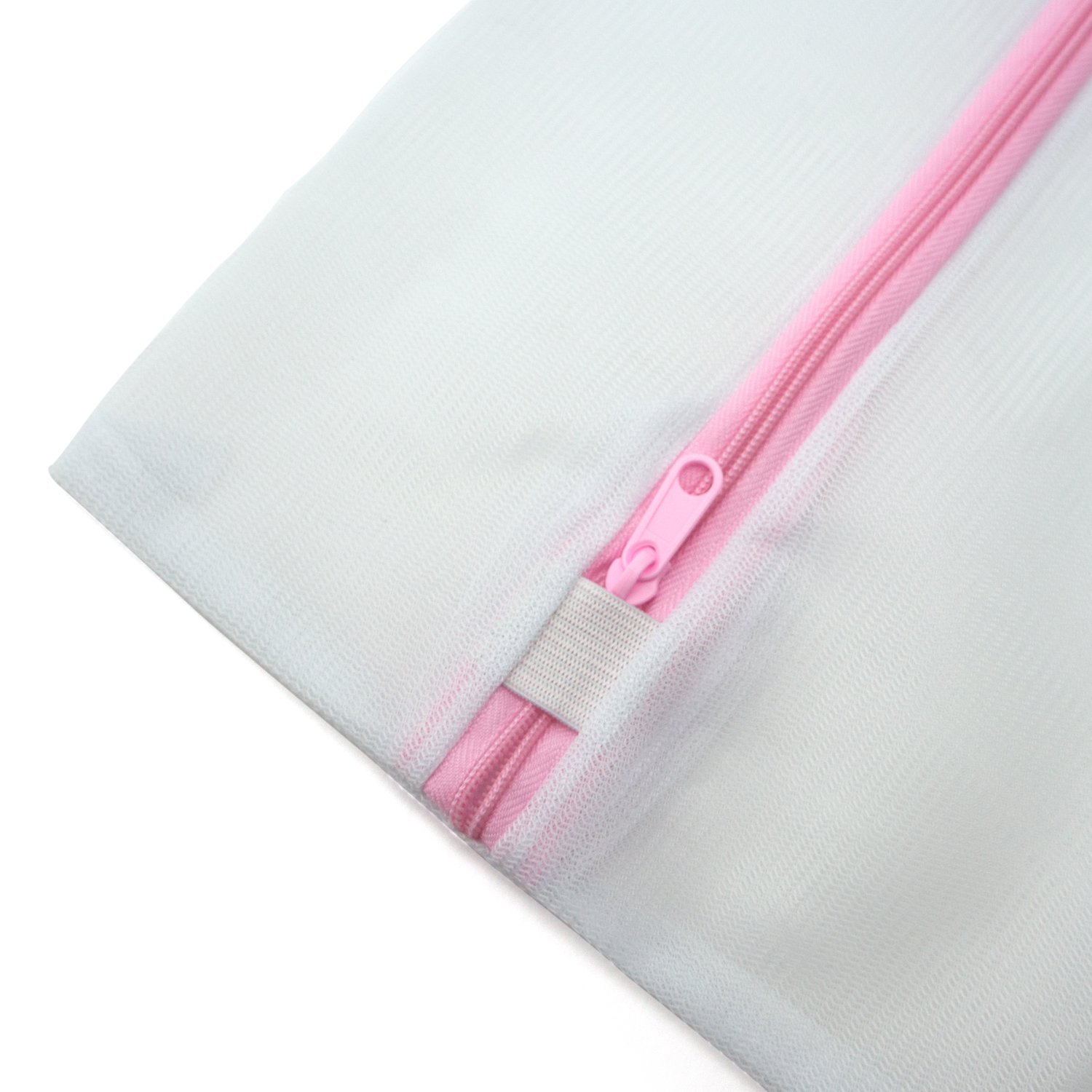 Premium Dense Mesh Laundry Bags (Pack of 2) - 40x50cm Zippered Delicate Wash Bags for Bras, Underwear & Lingerie - Gentle Clothes Protection for Travel, Gym & Home Use