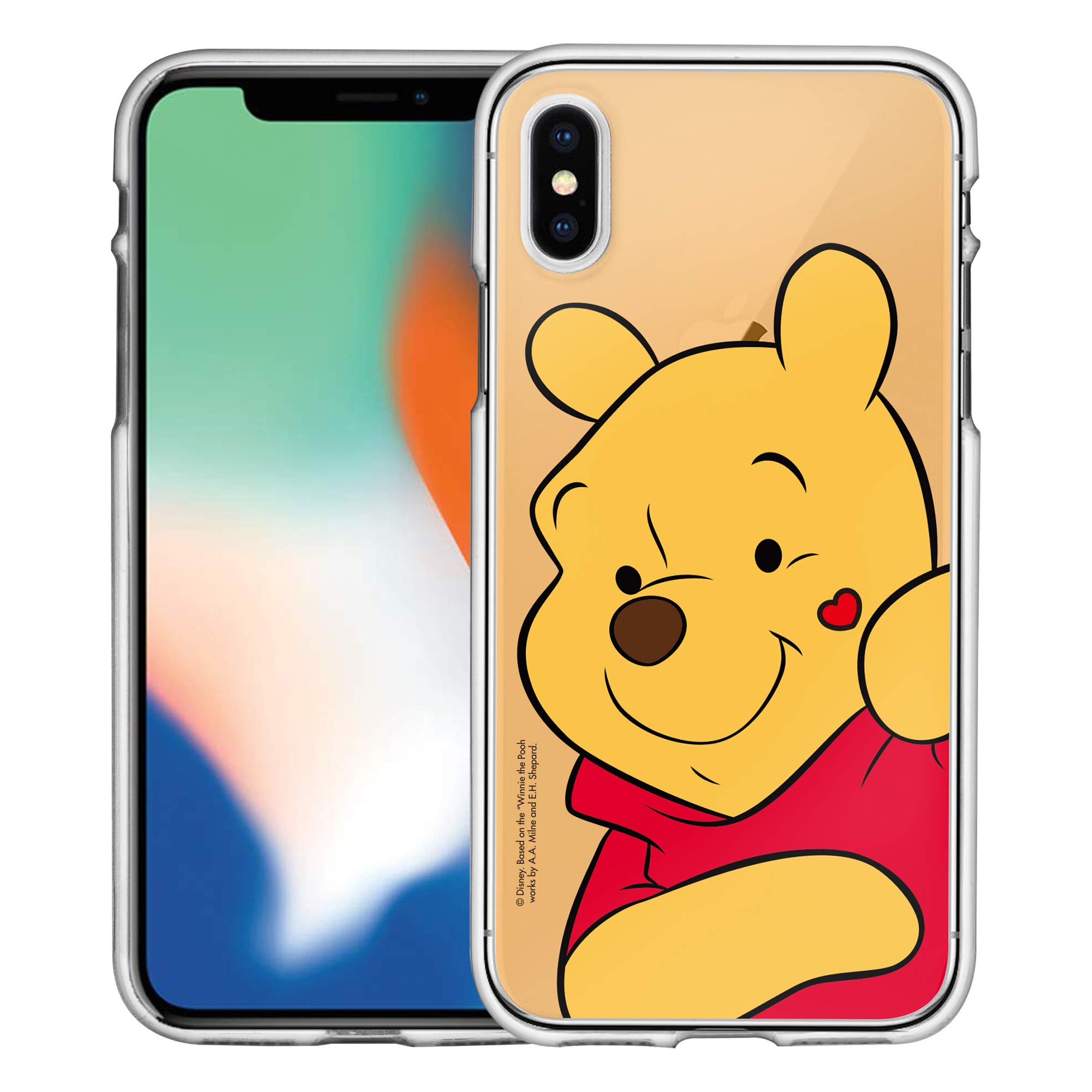 Compatible with iPhone Xs/iPhone X Clear TPU Soft Jelly Phone Case - Cute Colorful Protective Cover for Women & Girls | Perfect for Everyday Use, Work, School & Travel
