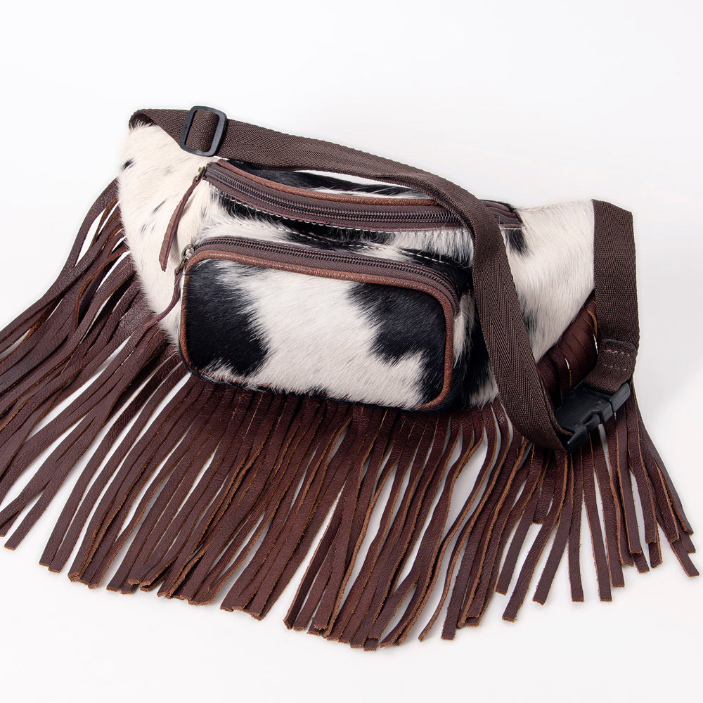 Genuine Leather Women's Fanny Pack - American Darling Western Handbag Purse for Travel, Hiking & Everyday Use