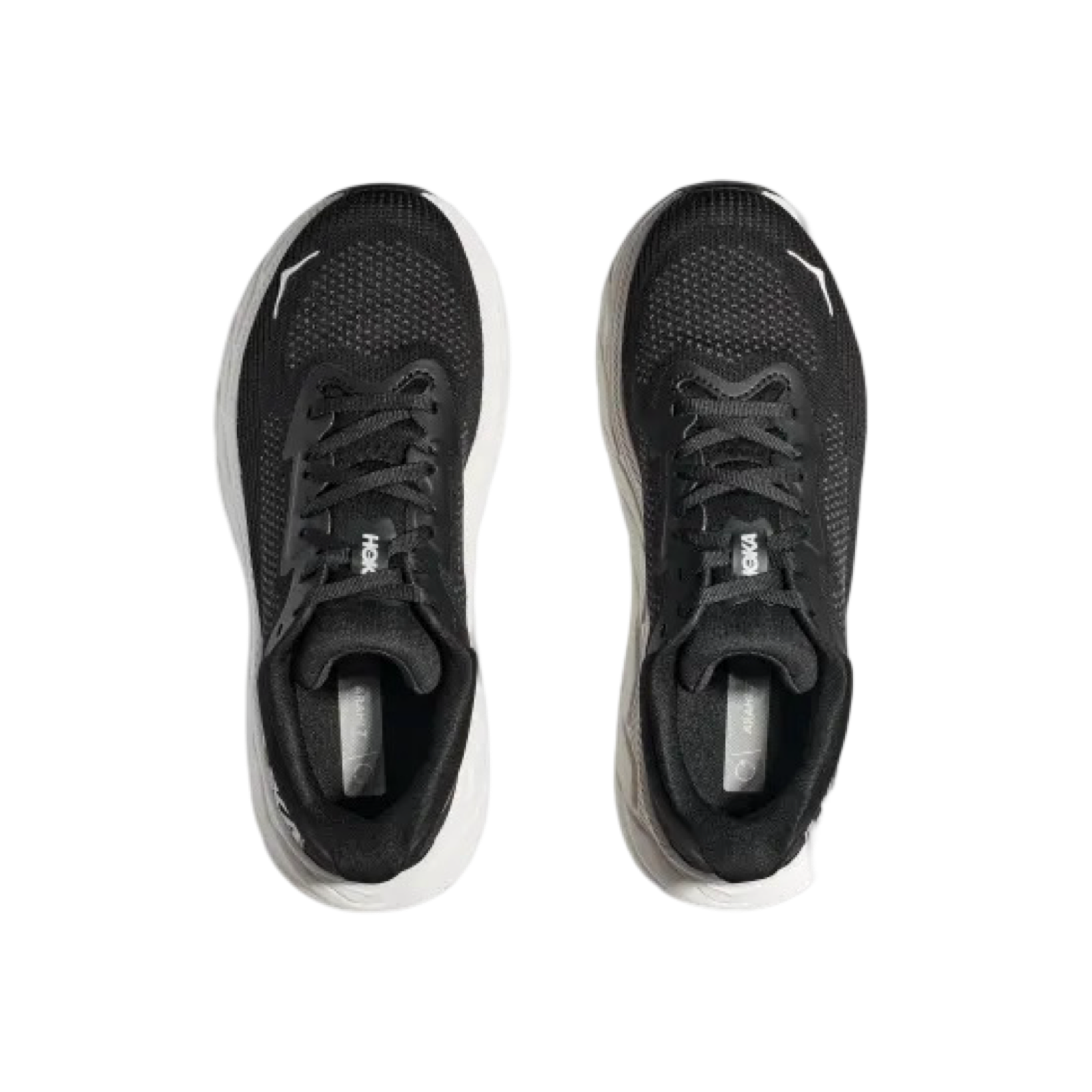 Hoka Arahi 7 Running Shoes for Men - 2E Wide Width in Black & White | Stability Road Running & Jogging Shoes for Flat Feet & Overpronation