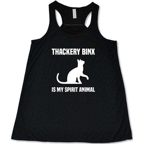 Thackery Binx Is My Spirit Animal T-Shirt - Funny Cat Lover Tee for Halloween & Disney Fans - Perfect for Cosplay, Movie Nights, and Gifts