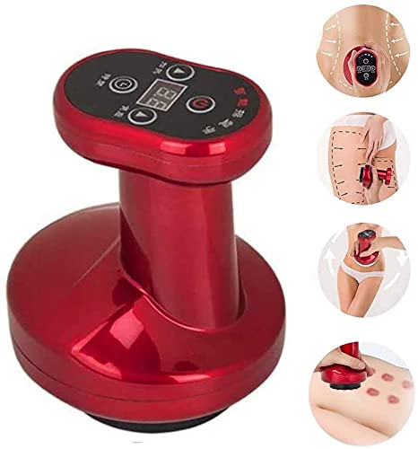 ZNXY 3-in-1 Electric Gua Sha Massage Tool with Cupping Therapy Set - Handheld Body Pain Relief Device for Muscle Relaxation, Back Pain & Stress Relief - Perfect for Home Spa, Self-Care & Physical Therapy