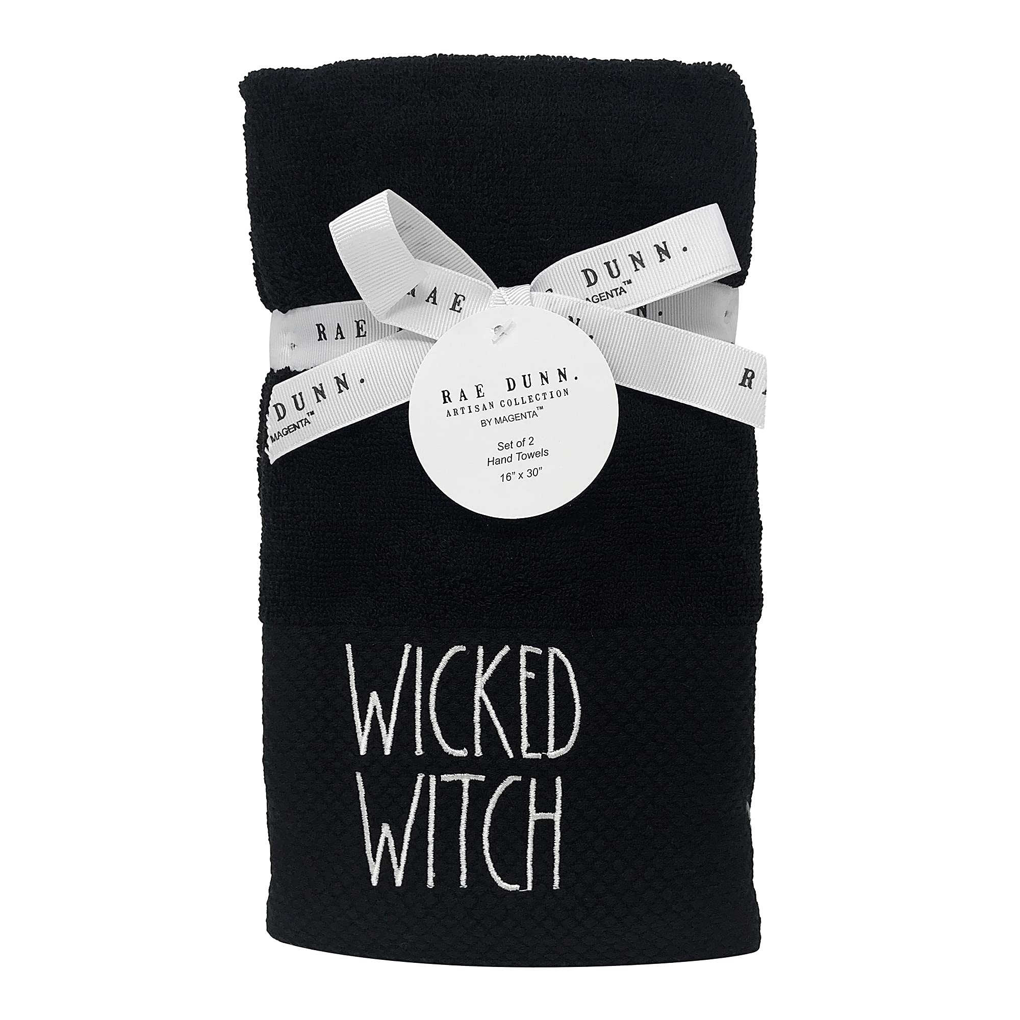 Rae Dunn Halloween Hand Towels Set of 2 - 16