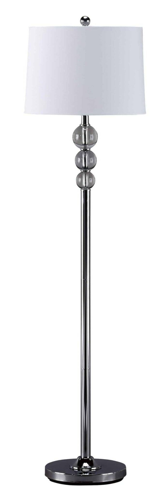 Modern Joaquin Floor Lamp L428081 - Adjustable Height LED Standing Light for Living Room, Bedroom & Office - Warm White & Cool White Light Options