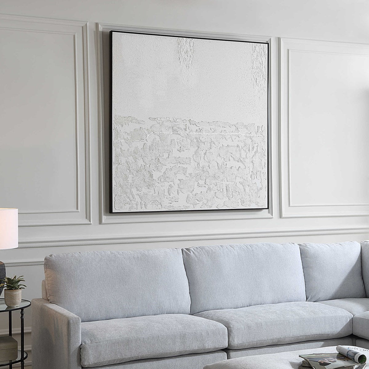 Below The Surface Hand Painted Wall Art - Unique Canvas Paintings for Home & Office Decor | Perfect for Living Room, Bedroom or Gift Giving