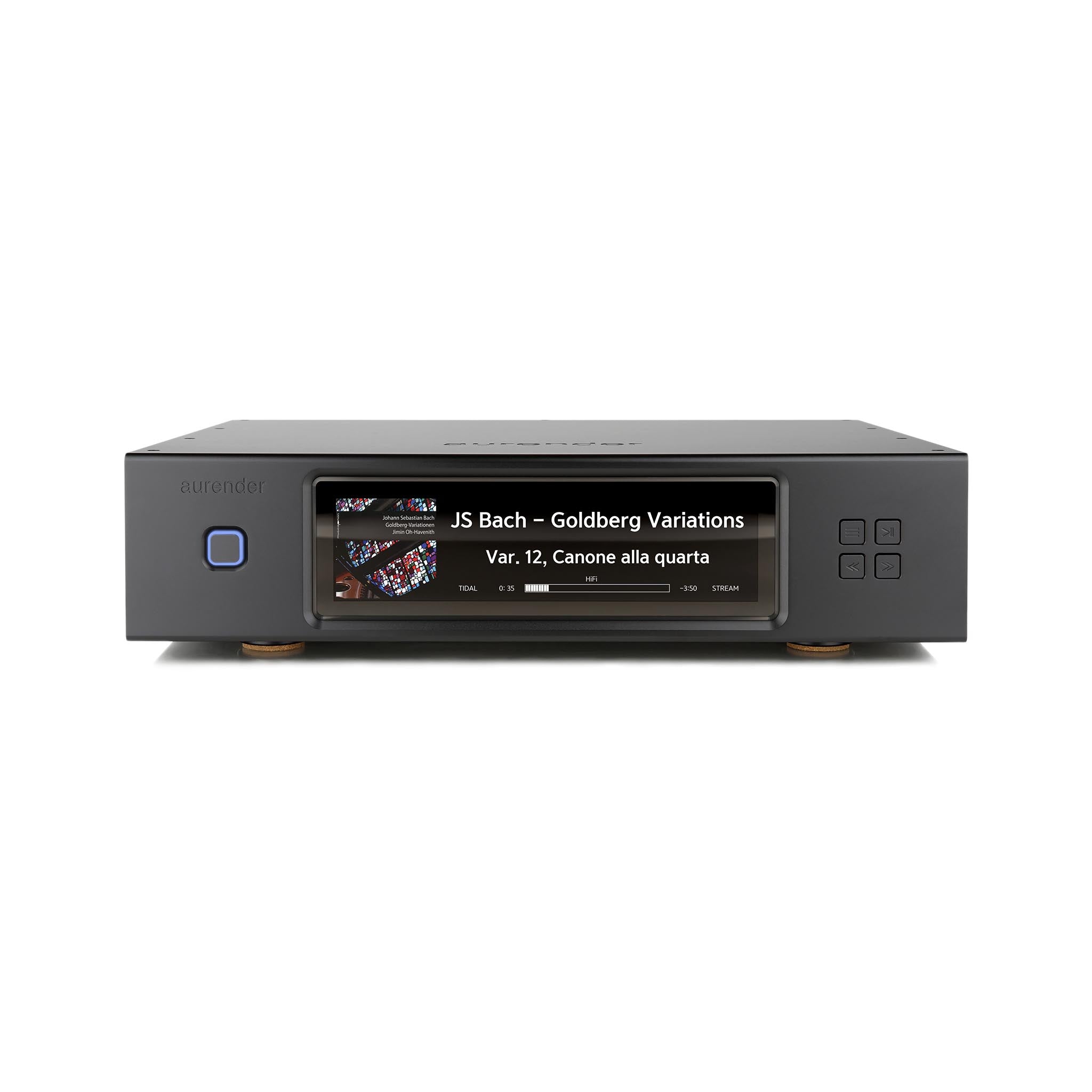Aurender N20 High-End Music Server & Streamer - Audiophile Grade Network Player for Home Theater & Hi-Fi Systems