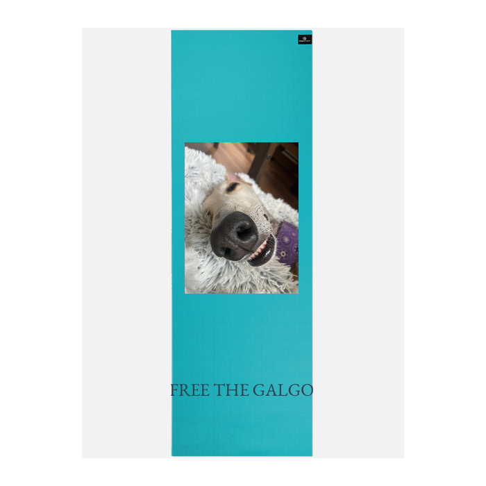 Custom Personalized Yoga Mat 6mm Thick - Eco-Friendly Non-Slip Turquoise Design for Home & Studio Workouts | Perfect for Yoga, Pilates & Meditation
