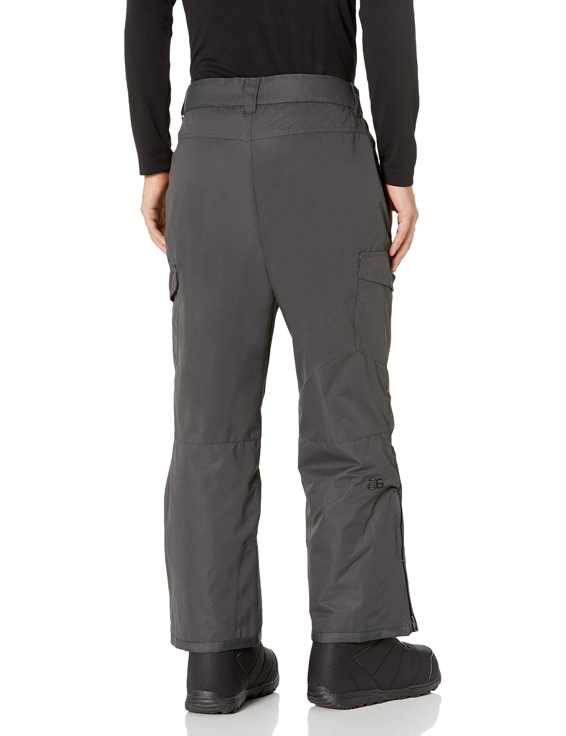 Men's Waterproof Snow Sports Cargo Pants for Skiing & Winter Outdoor Activities - Insulated Ski Pants with Multiple Pockets for Cold Weather Hiking, Snowboarding & Snow Adventures