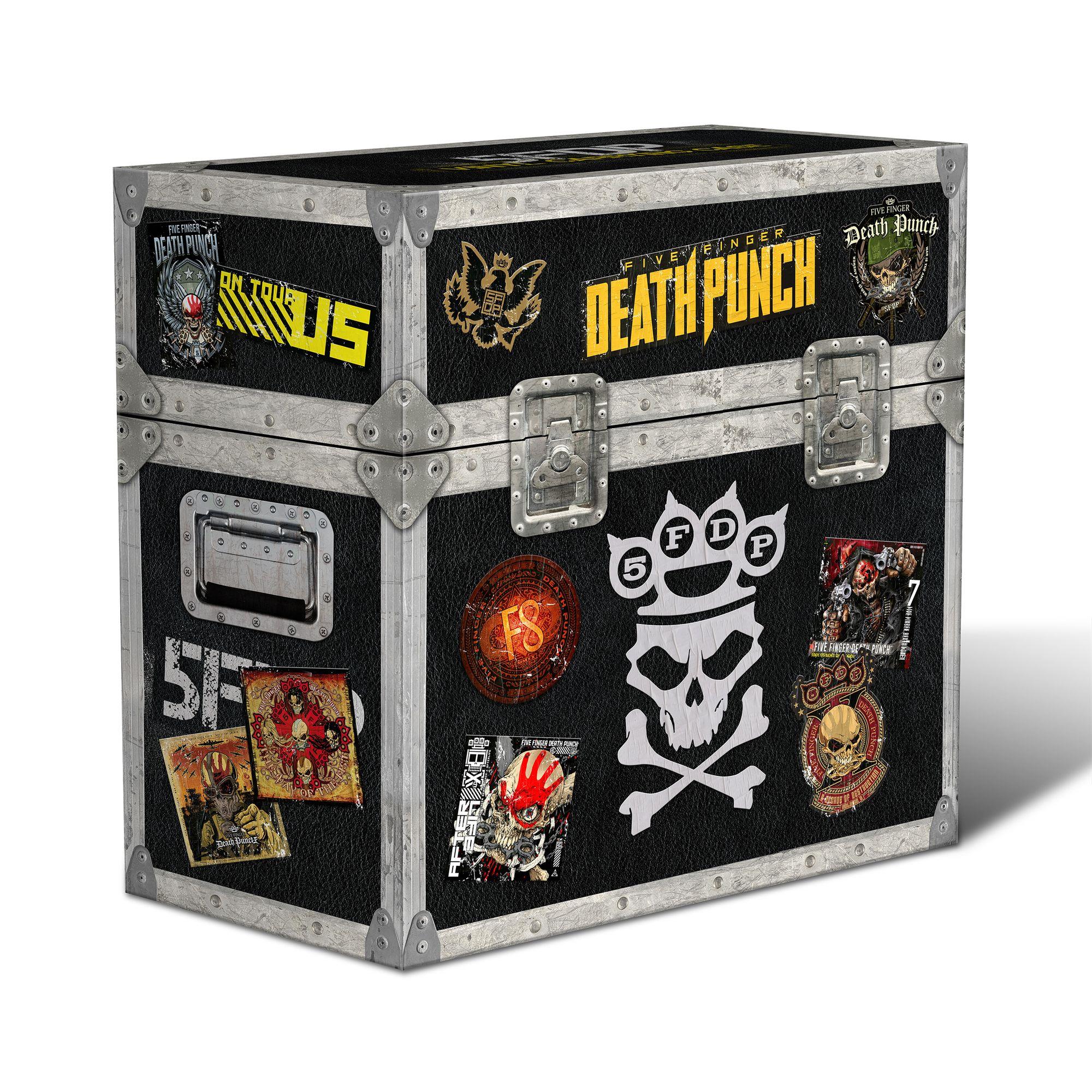 5FDP Limited Deluxe Vinyl Box - Heavy Duty Vinyl Record Carrying Case for Music Collectors | Perfect for Storage, Travel & Concert Merchandise