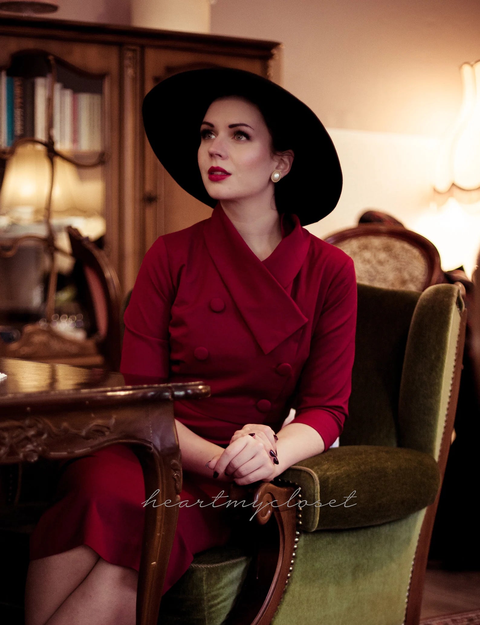 Vintage 1950s Inspired Classic Crop Jacket and Dress - Retro Fashion for Women, Perfect for Parties, Weddings & Everyday Wear