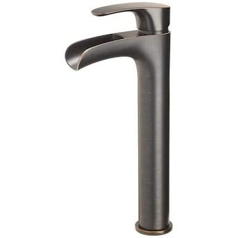 Single Handle Vessel Faucet - Modern Bathroom Sink Faucet for Vessel Sinks, Brushed Nickel Finish | Perfect for Bathroom Vanity, Powder Room, and Guest Bathroom Upgrades