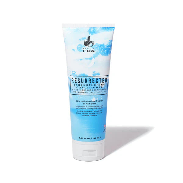 Arctic Fox Resurrected Strengthening Conditioner 8oz (240ml) - Vegan Hair Repair for Color-Treated & Damaged Hair - Salon Quality Deep Conditioning Treatment