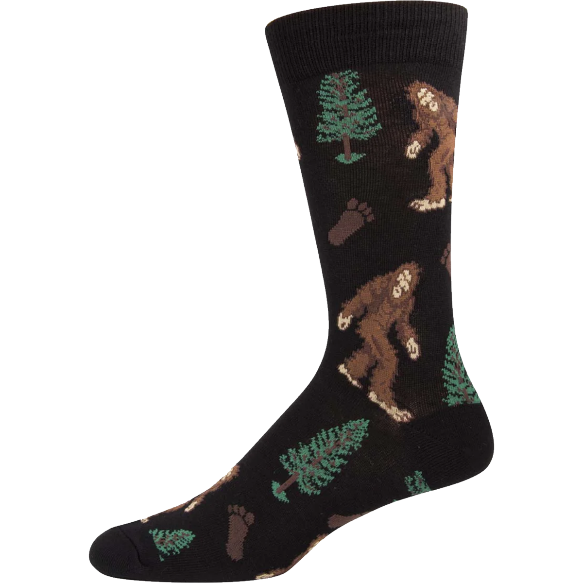 Bigfoot Crew Socks - Cozy & Durable Hiking Socks for Men & Women - Perfect for Outdoor Adventures, Camping & Winter Activities