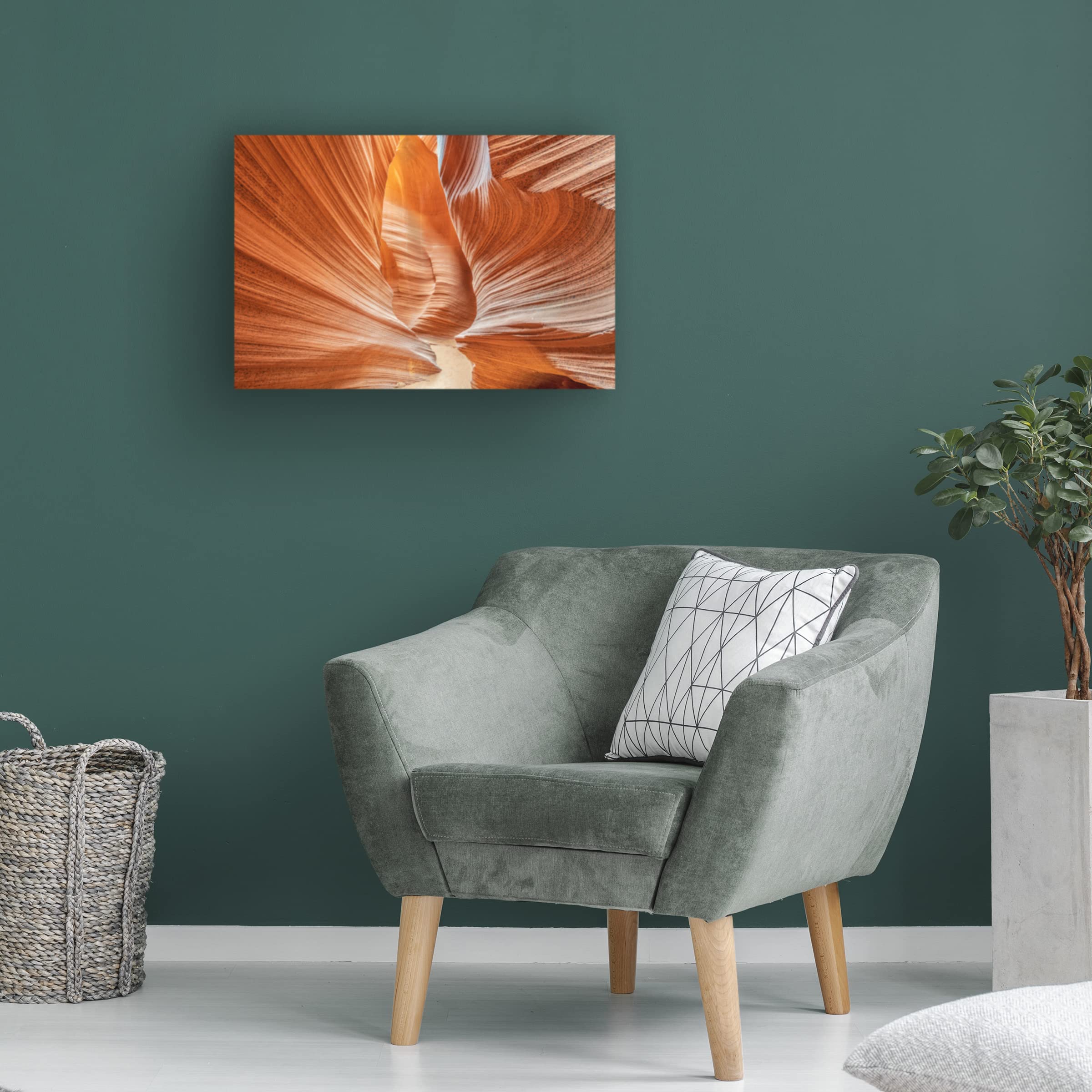 Jeffrey C Sink 'Passage To The Temple' Canvas Wall Art Print - Modern Home Decor for Living Room, Bedroom & Office - Premium Trademark Fine Art Collection