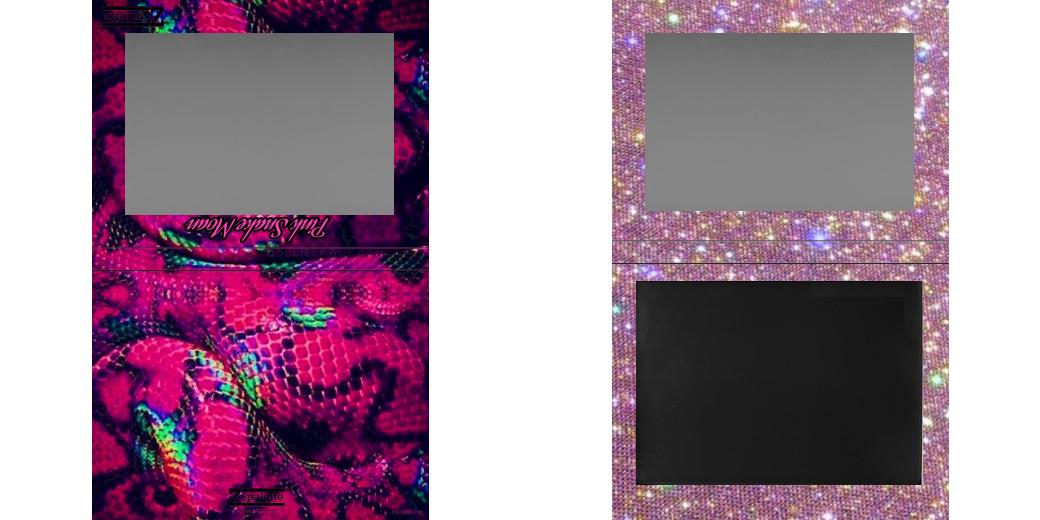 Custom Extra Large Z Palette - Magnetic Makeup Palette for Eyeshadows & Blush - Perfect for Professional Makeup Artists & Travel
