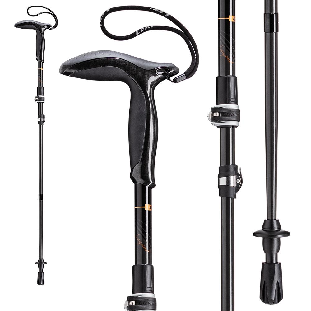 Leki Legend Micro Carbon Trekking Pole - Lightweight Hiking Stick for Outdoor Adventures, Walking & Backpacking - Perfect for Trail Hiking, Mountain Climbing & Travel