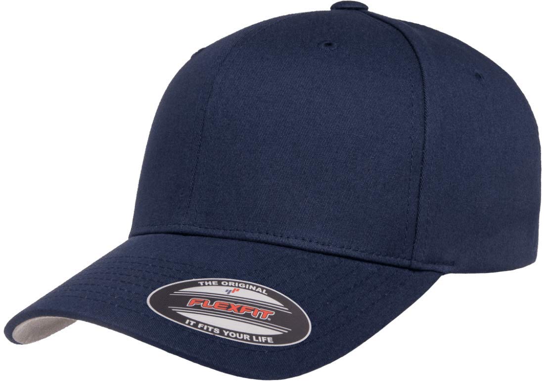 Flexfit 3-Pack Premium Original Cotton Twill Fitted Hats with THP No Sweat Headliner - Adjustable Baseball Caps for Men & Women - Perfect for Outdoor Sports, Running, and Casual Wear