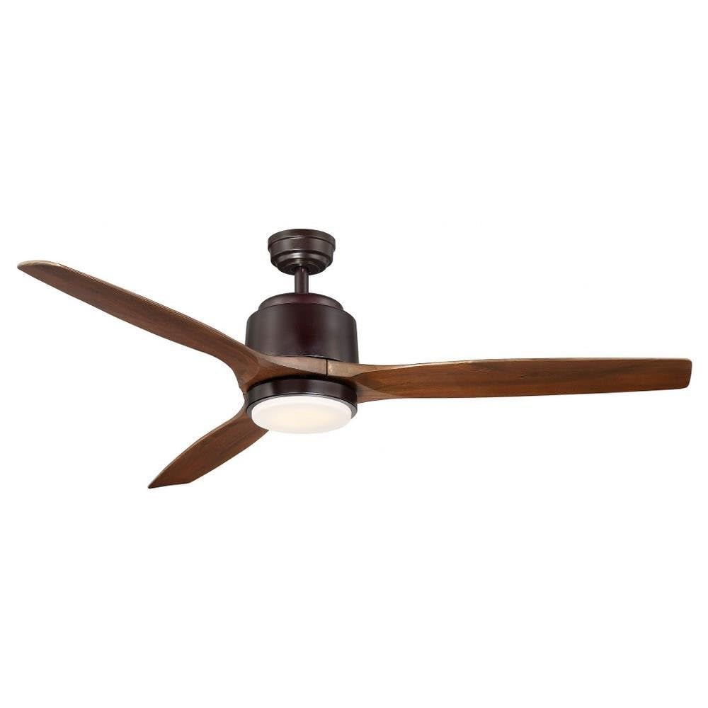 Wind River Fans Reya 56 Inch Oiled Bronze Ceiling Fan with Remote Control - Perfect for Living Room, Bedroom, and Outdoor Patio Cooling