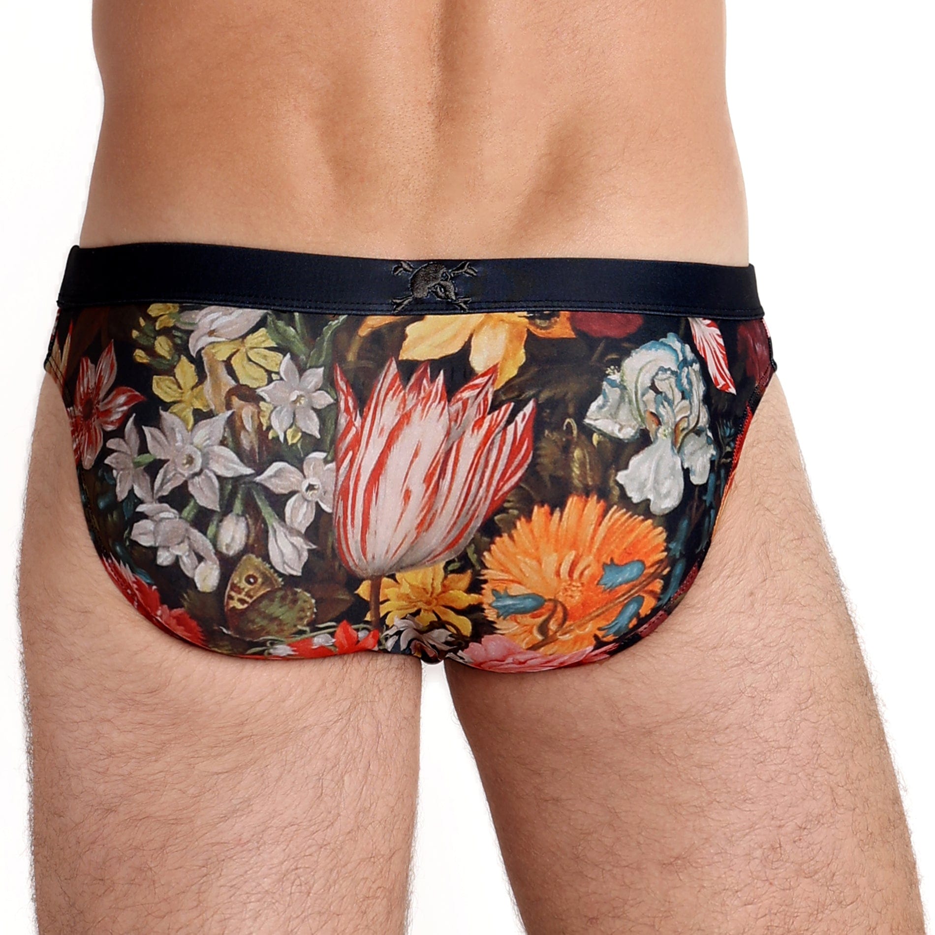 Floral Print Swim Briefs for Men - Stylish & Comfortable Beach Swimwear for Pool, Vacation & Summer Activities