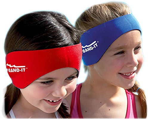 Ear Band-It Swimming Headband - Doctor Designed & Recommended Swim Headband for Secure Earplug Hold - Original Waterproof Headband for Swimming, Surfing & Water Sports