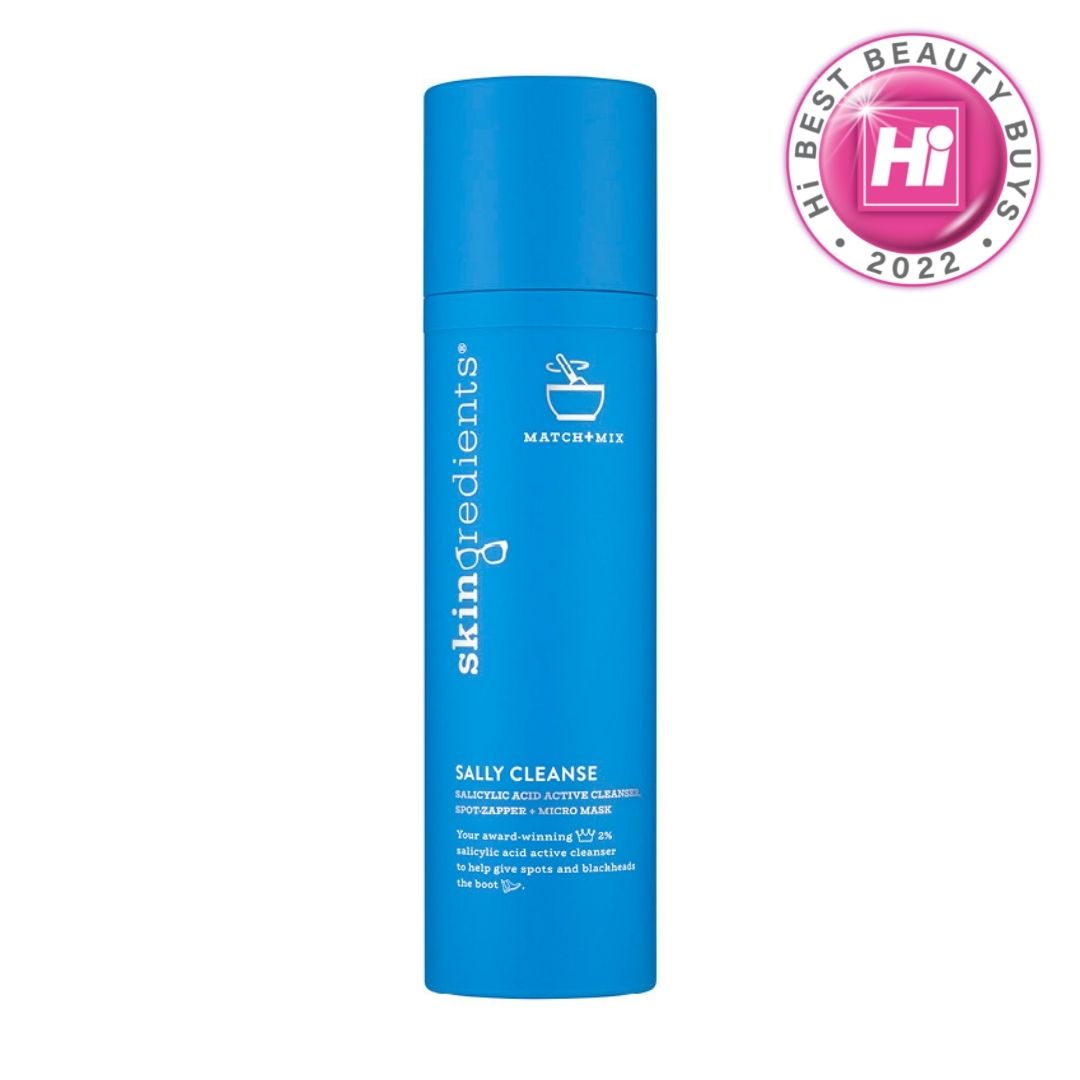 Skingredients Sally Cleanse 2% Salicylic Acid Face Wash for Oily & Acne-Prone Skin - Oil Control & Deep Pore Cleansing - Daily Facial Cleanser for Clear, Balanced Skin (Morning & Night Use)