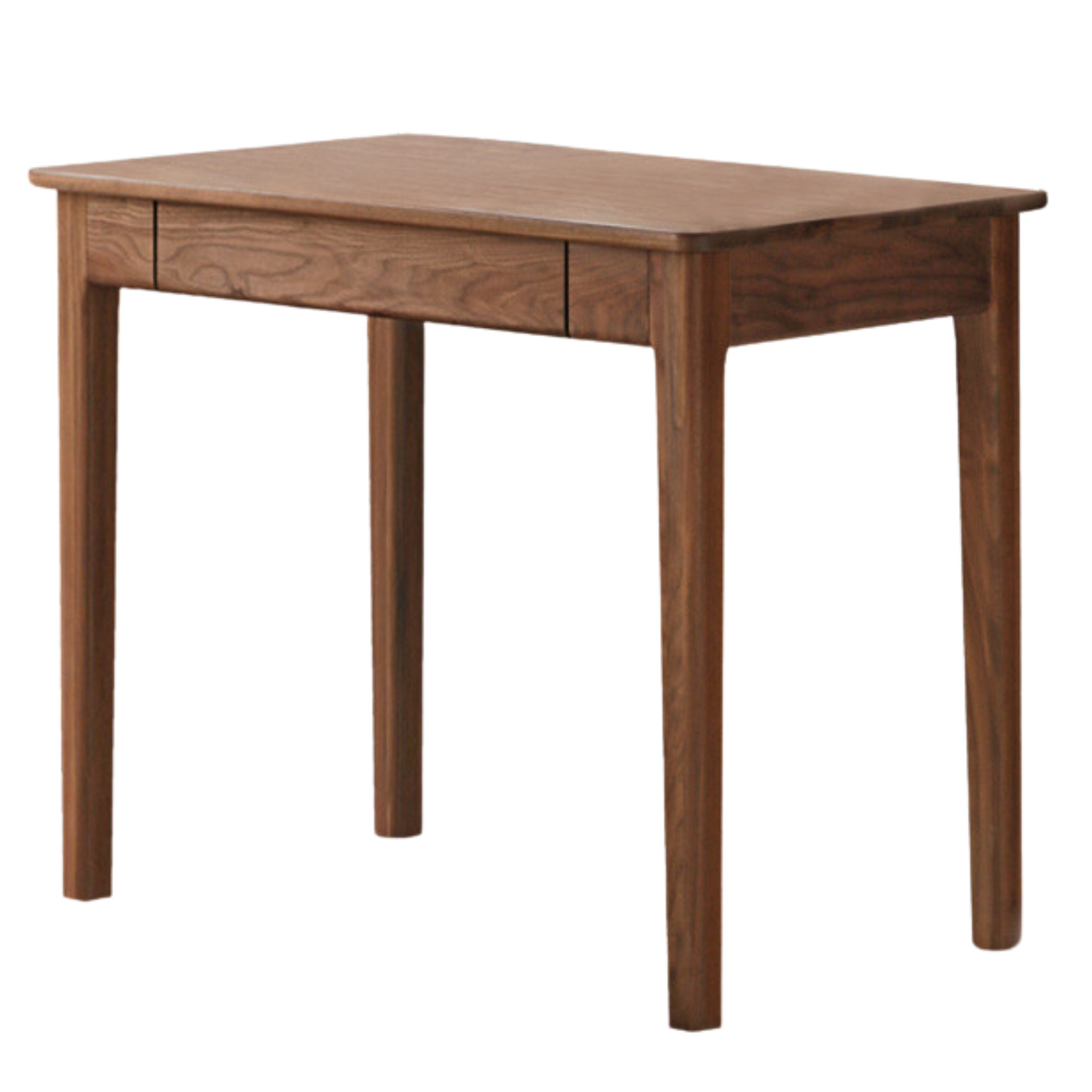 39.3x19.6x29.5 inch / 100x50x75 cm /Rich Dark Walnut color / single suction desk