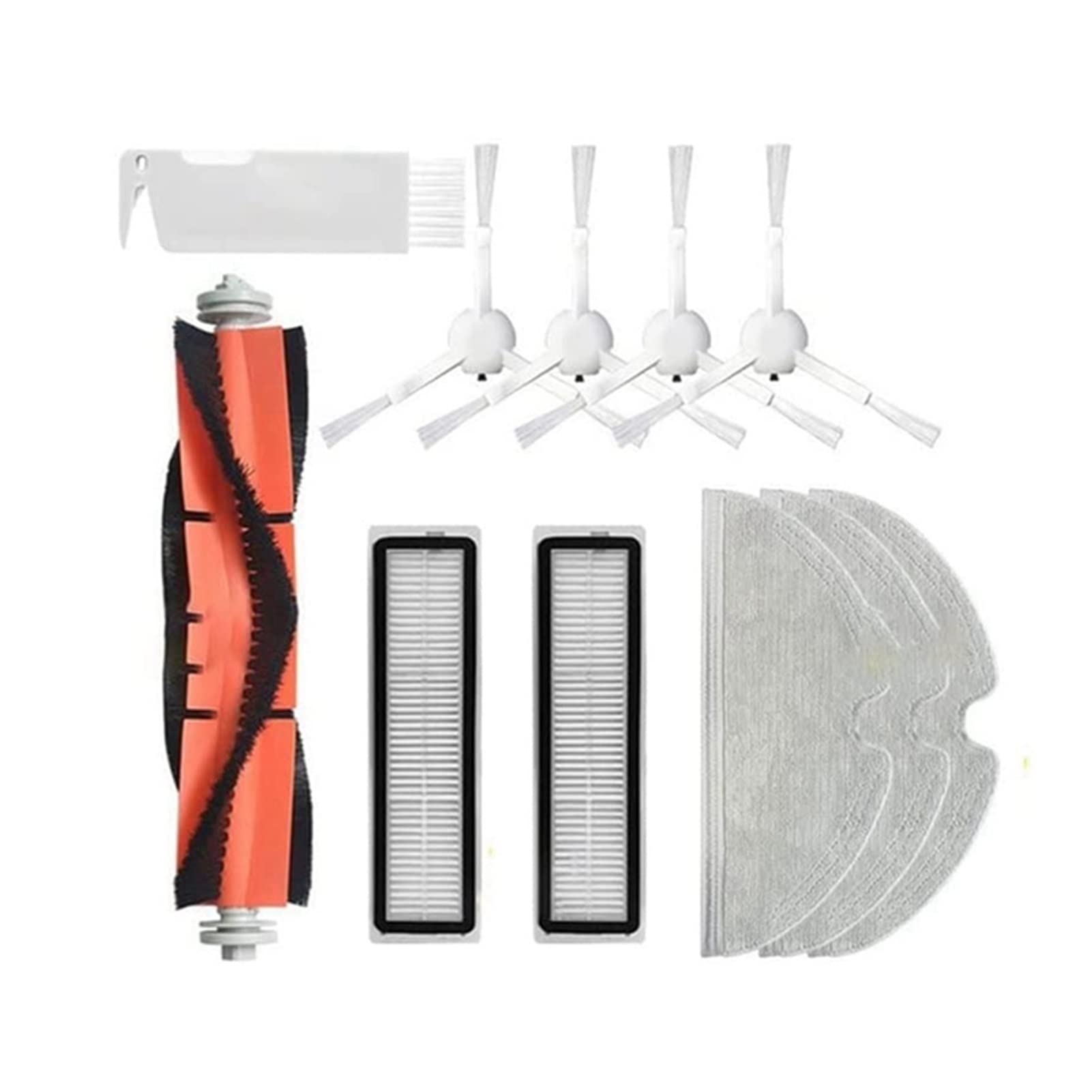 Segert Vacuum Cleaner Parts & Accessories - Compatible with Xiaomi, Dreame Bot D9, TROUVER LDS Finder - Floor Cleaning Tools (Grey) - Perfect for Home Cleaning & Robot Vacuum Maintenance