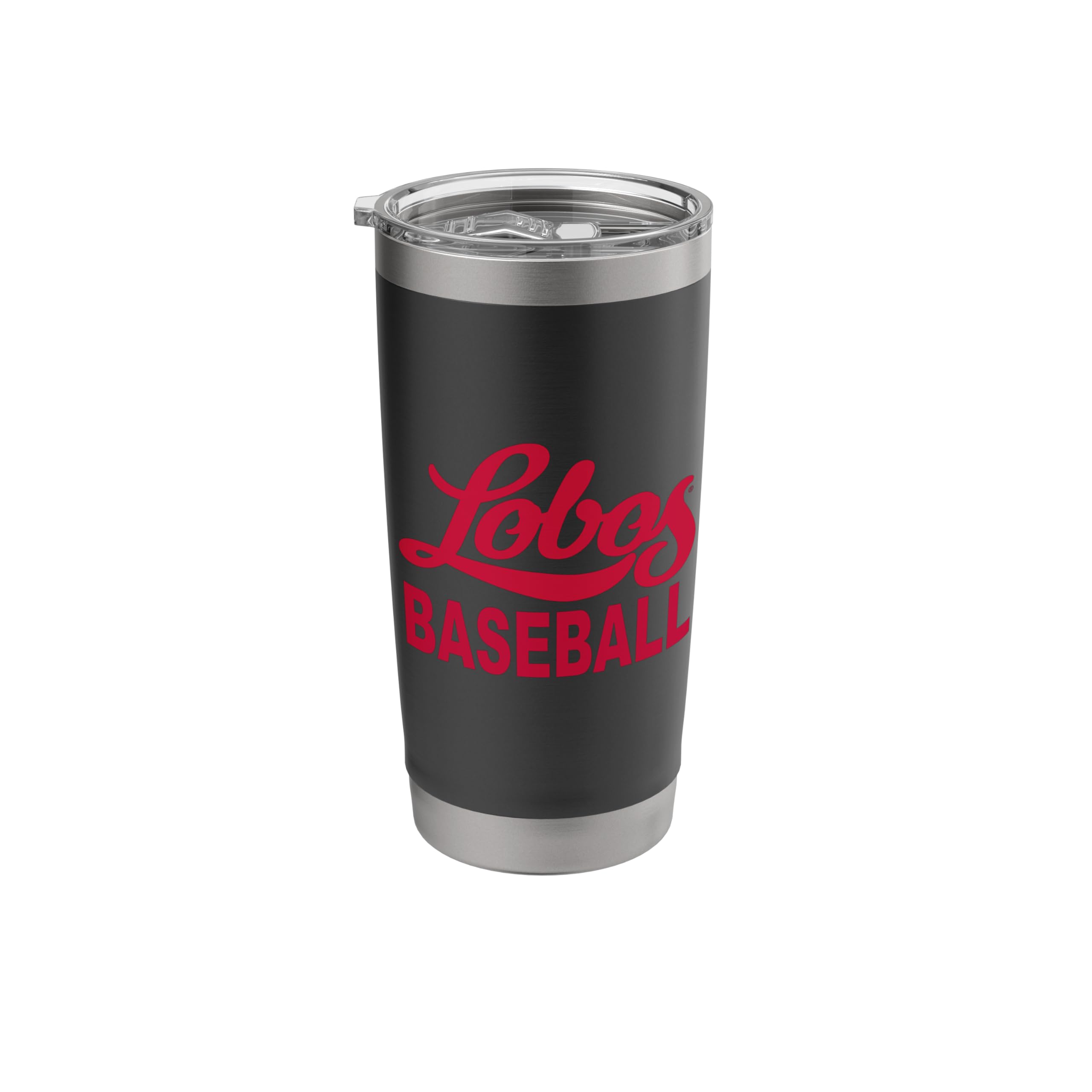 UNM Lobos Stainless Steel Insulated Tumbler 20oz - University of New Mexico Official Licensed Drinkware for Coffee, Tea & Cold Beverages - Perfect for Game Day, Campus Life & Office Use