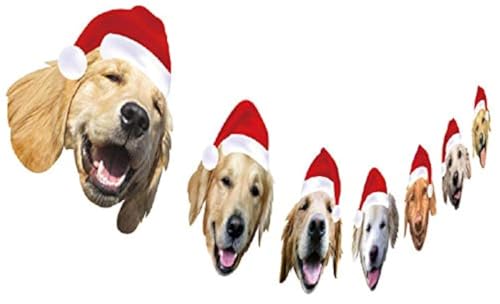 Golden Retriever Xmas Garland