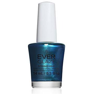 China Glaze Ever Glaze Nail Polish - Kiss the Girl #82332 (0.5 oz) - Long Lasting High Shine Nail Lacquer for Manicures & Pedicures - Perfect for Parties, Weddings & Special Occasions