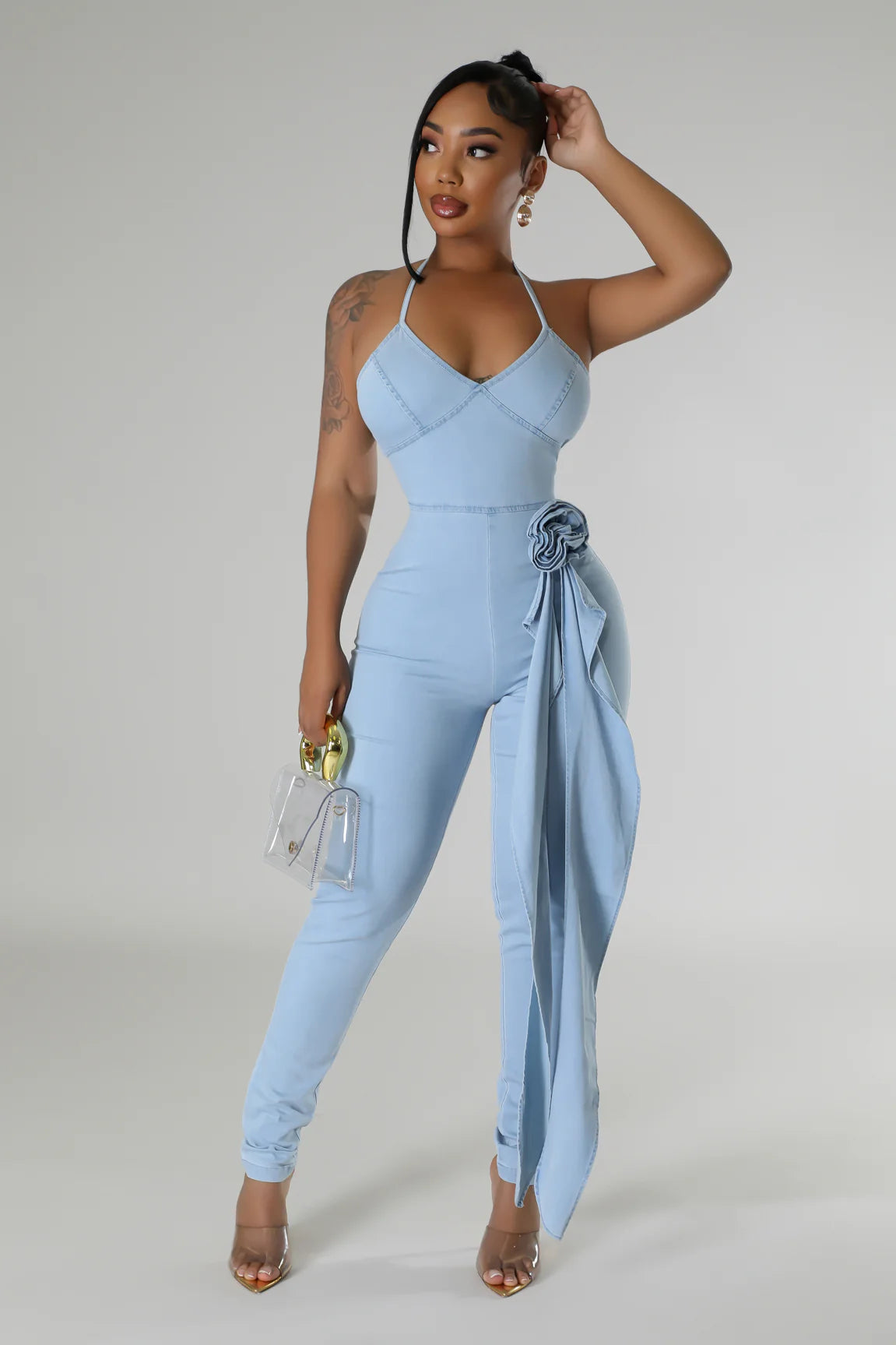Nine Women's Jumpsuit - Stylish & Comfortable Outfit for Casual Wear, Work & Travel | Size 80 00