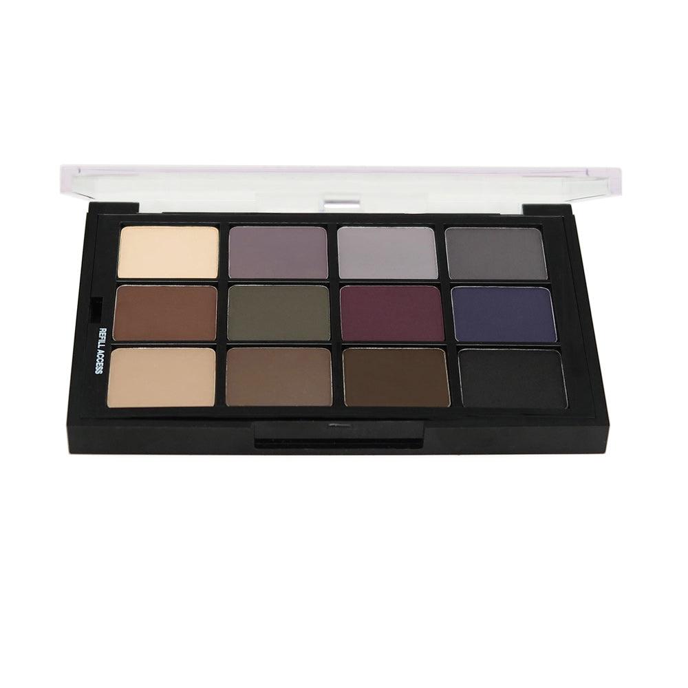 Ben Nye Studio Color Cool Glam Shadow Palette (STP 73) - Professional Makeup Eyeshadow Set for Stage & Photography - Perfect for Bridal, Cosplay & Theater Performances