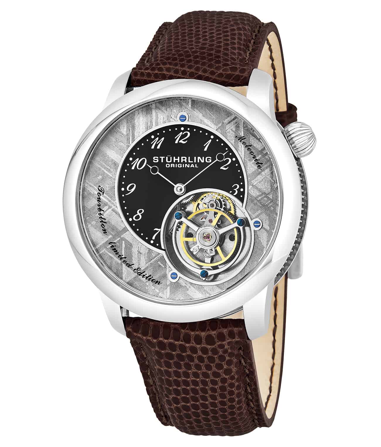 Grey Dial / Rose Case / Brown Strap Tang Buckle